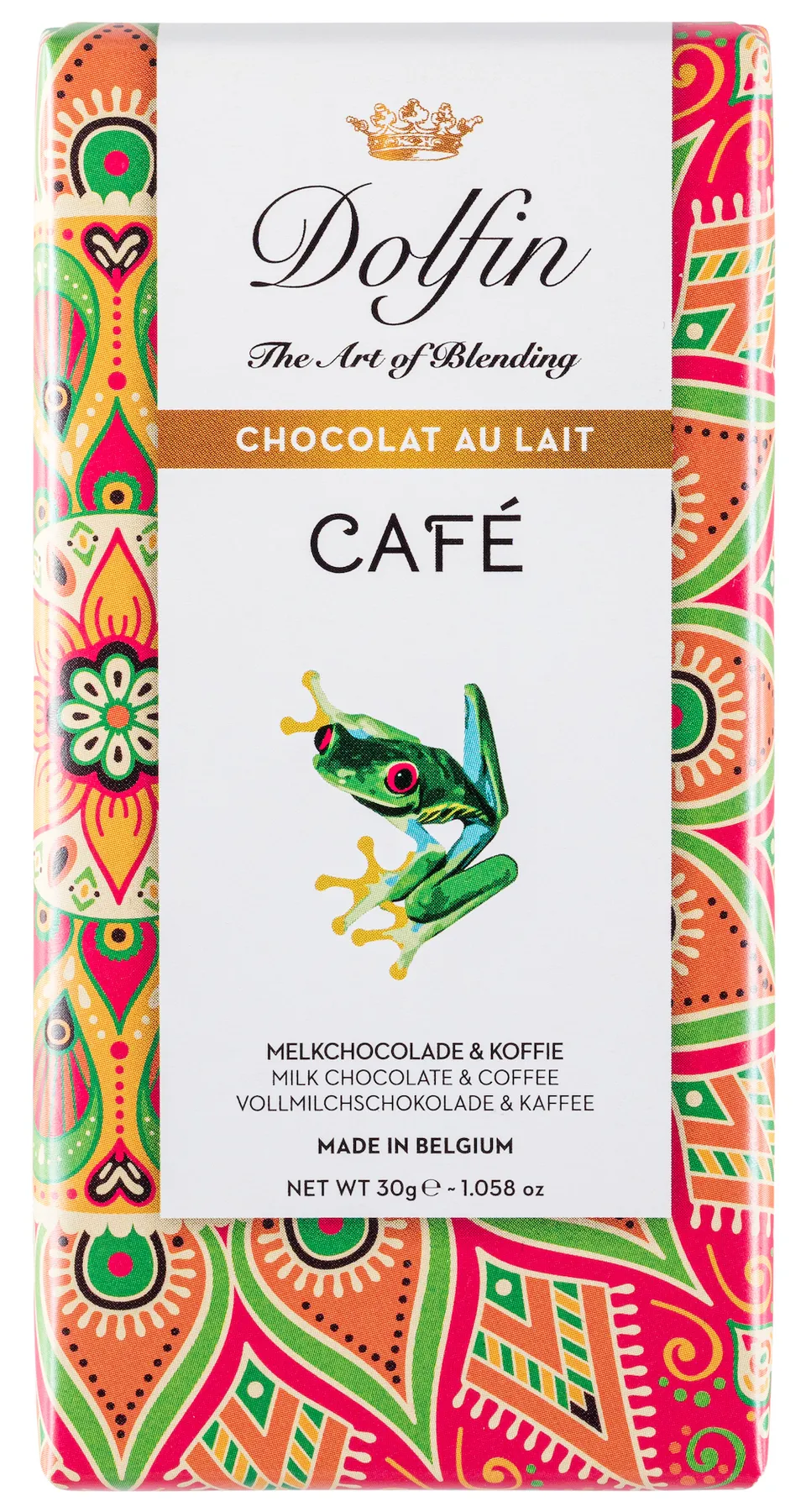 dolfin-carnets-de-voyage-caf-tablette-chocolat-au-lait-30g image 1