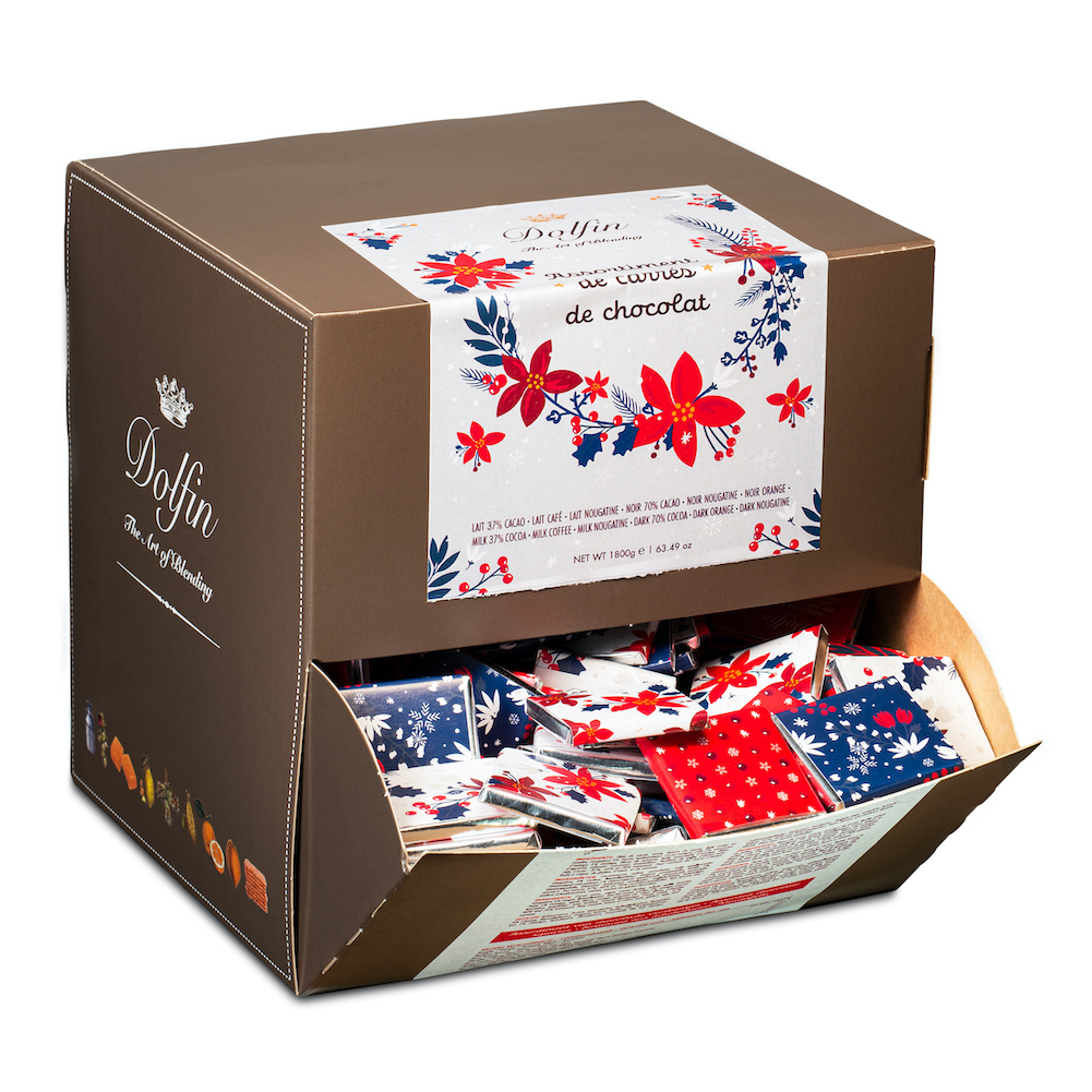 dolfin-hiver-napolitains-chocolat-roses-de-no-l-assortiment-vrac image 1