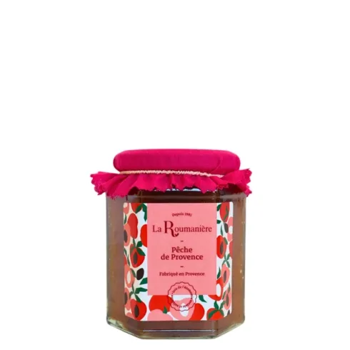 chocolaterie-castelain-confiture-p-che-de-provence-325g-sucre-canne image 1