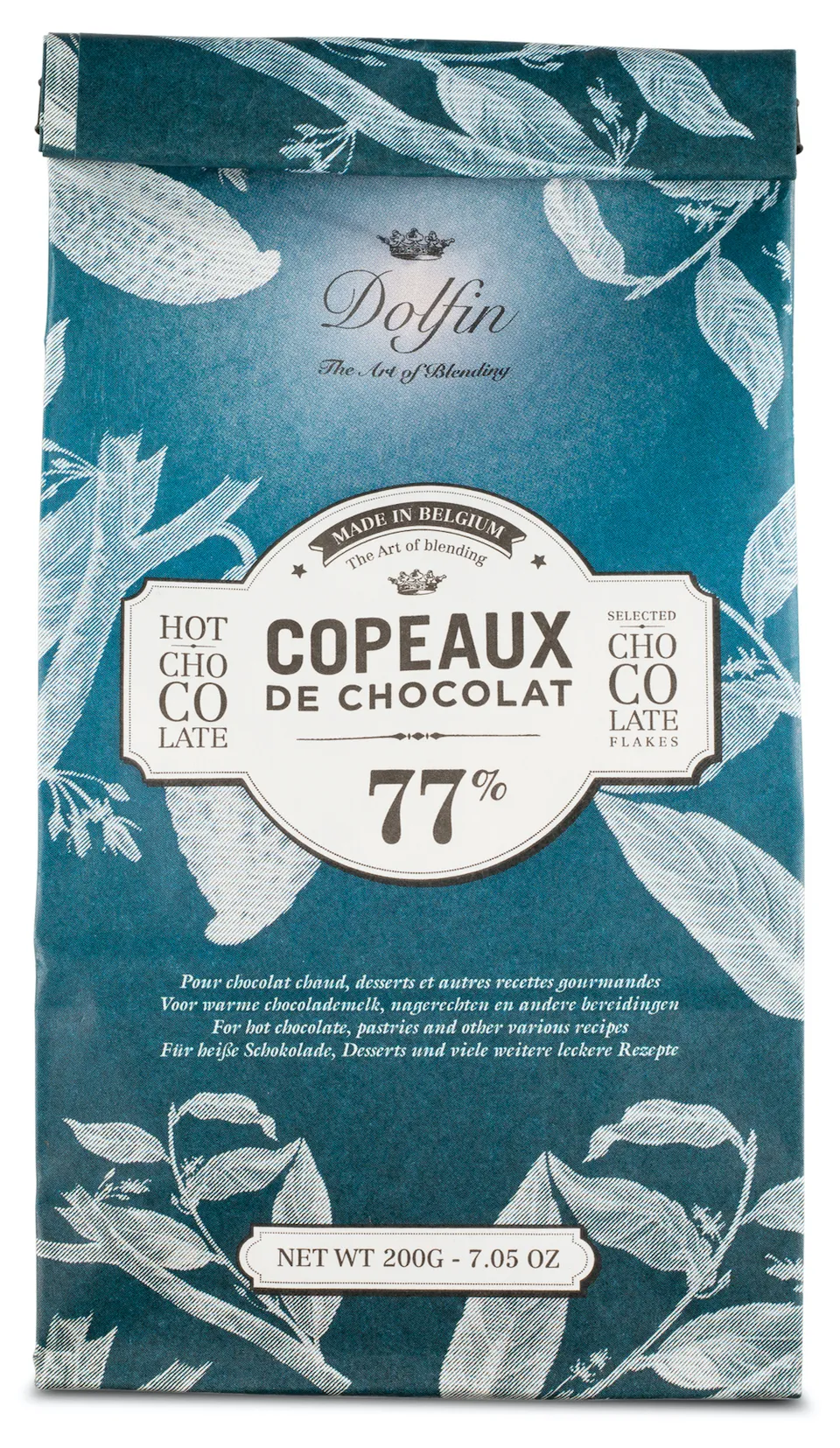 dolfin-copeaux-chocolat-noir-77-cacao-200g image 1