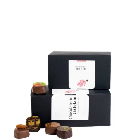 castelain-ballotins-assortiment-chocolats-noir-et-lait-240g image 1