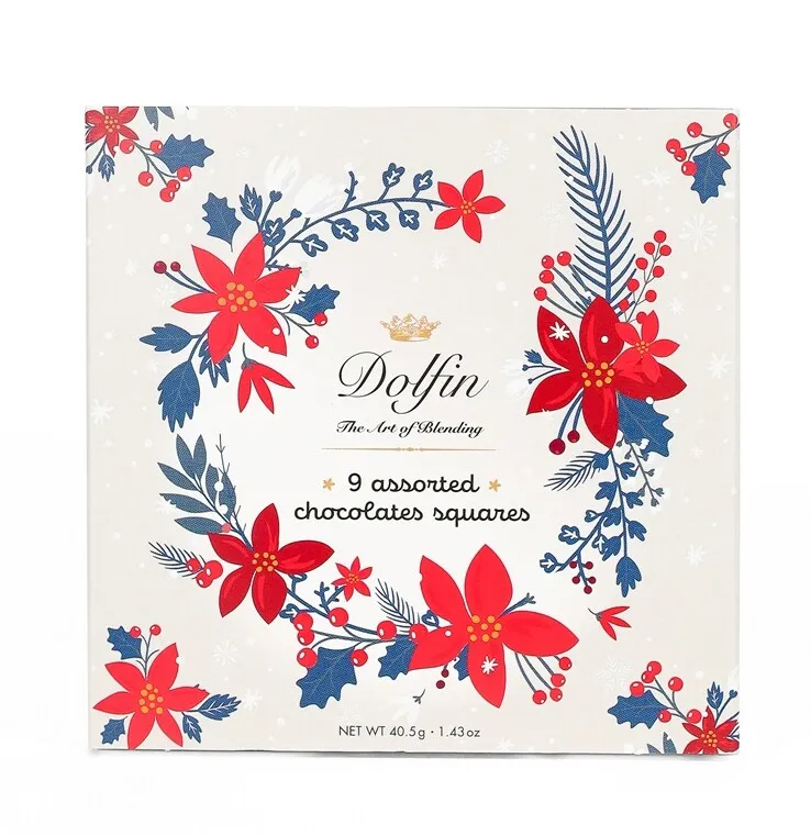 dolfin-hiver-9-napolitains-roses-de-no-l-coffret-chocolat image 1