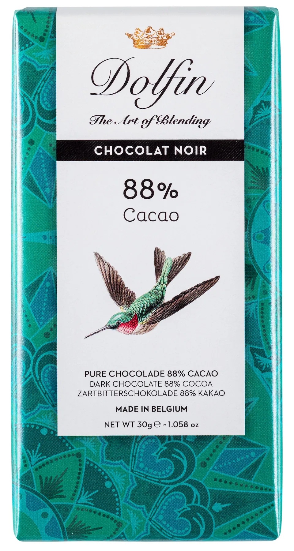 dolfin-carnets-de-voyage-chocolat-noir-88-cacao-30g image 1