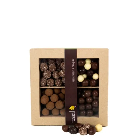 chocolaterie-castelain-picorer-billes-c-r-ales-chocolat-280g-bio image 1
