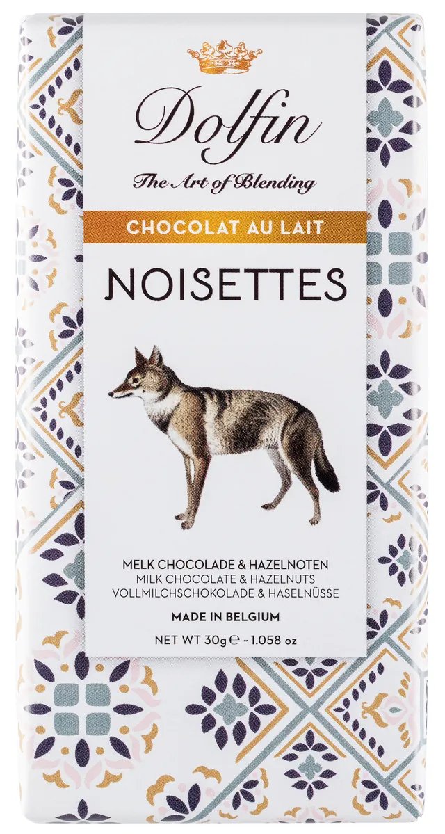 dolfin-carnets-de-voyage-carr-chocolat-lait-noisettes image 1