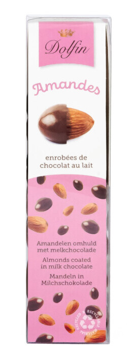 dolfin-billes-amandes-grill-es-chocolat-lait-sachet image 1