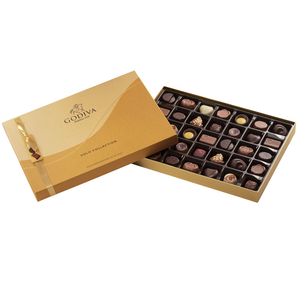 godiva-collection-or-coffret-chocolats-assortis-35-pcs image 1