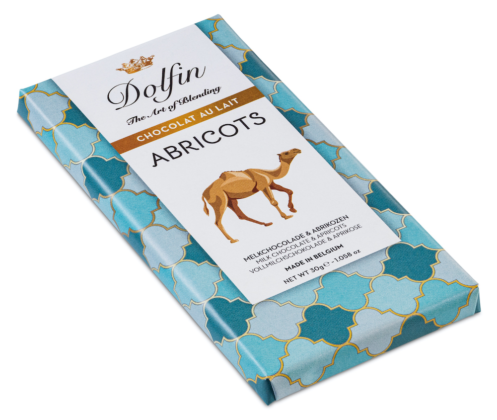 dolfin-carnets-de-voyage-abricots-tablette-chocolat-au-lait image 2