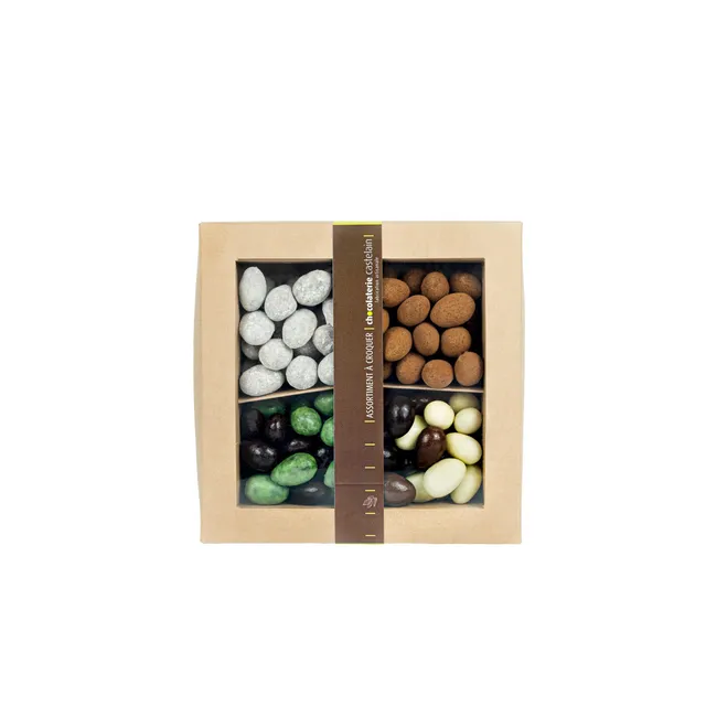 chocolaterie-castelain-picorer-amandes-chocolat-assortiment-280g image 1