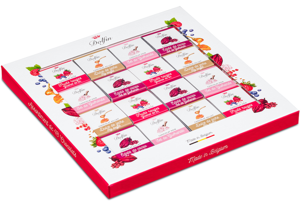 dolfin-sucr-sal-48-napolitains-coffret-chocolat-4-saveurs image 2