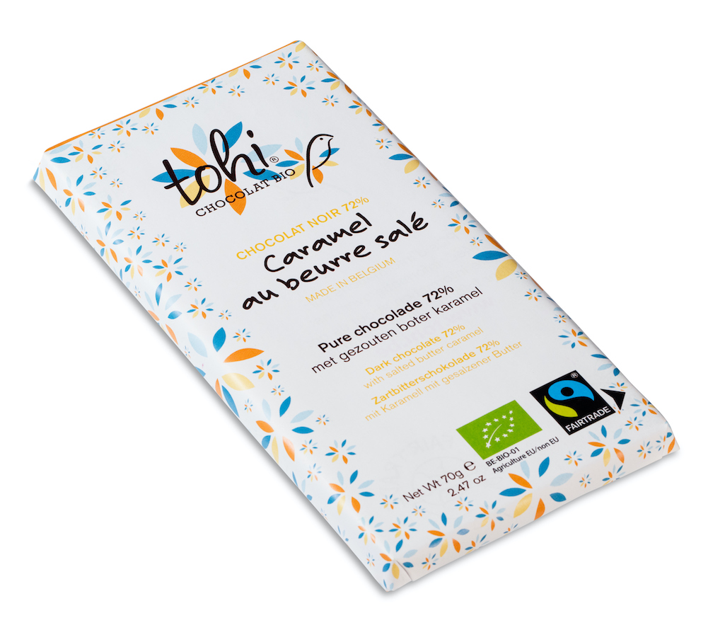 dolfin-noir-caramel-beurre-sal-tablette-bio-70g image 2
