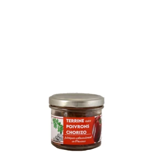 chocolaterie-castelain-terrine-poivrons-chorizo-90g-porc image 1