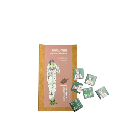 castelain-picorer-napolitain-tradition-bio-noir-70-250g image 1