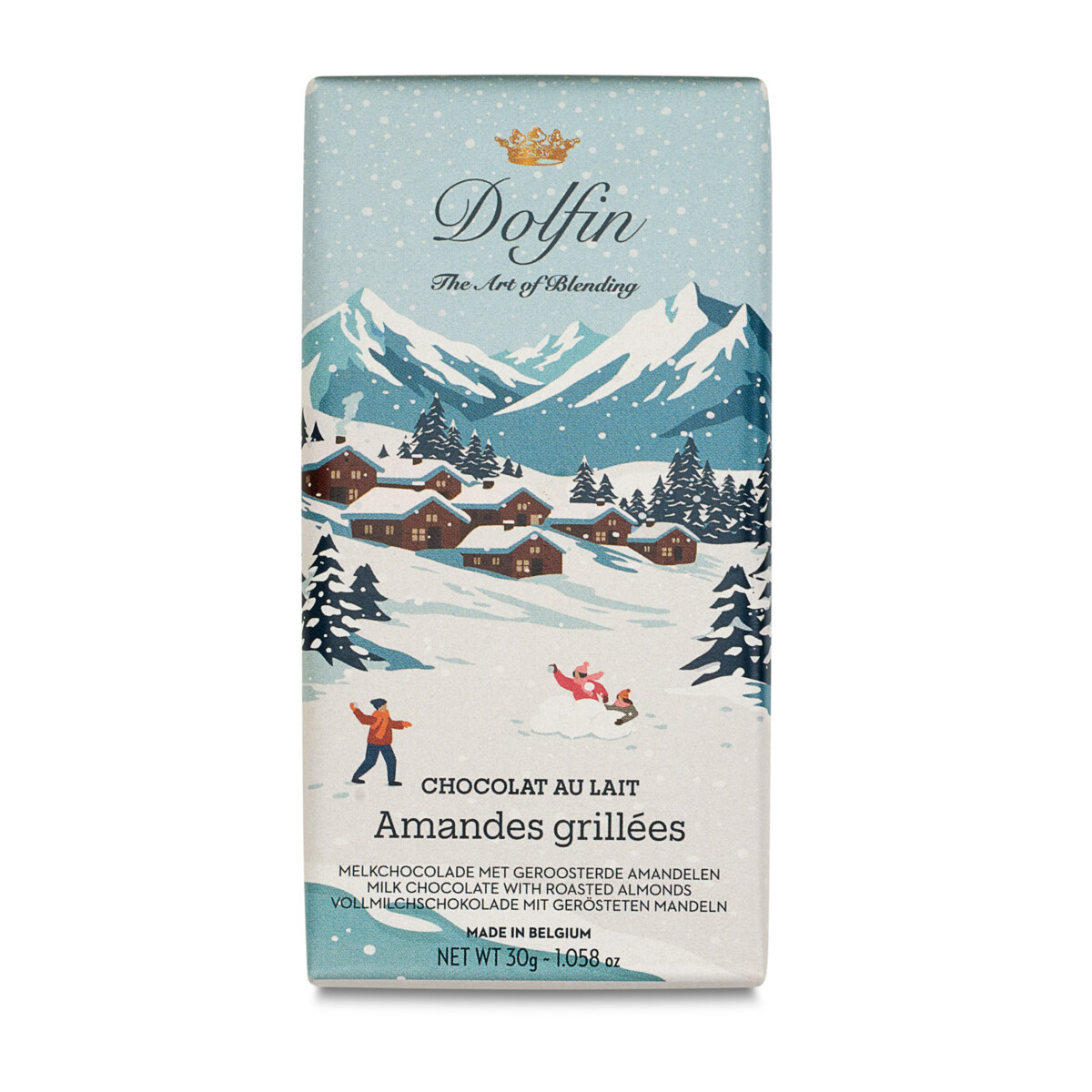 dolfin-vintage-amandes-tablette-chocolat-au-lait-30g-grill-es image 1