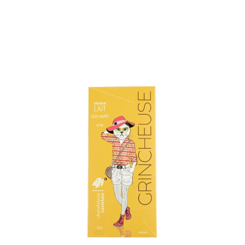 chocolaterie-castelain-tablettes-mini-format-tablette-lait-coco-30g image 1