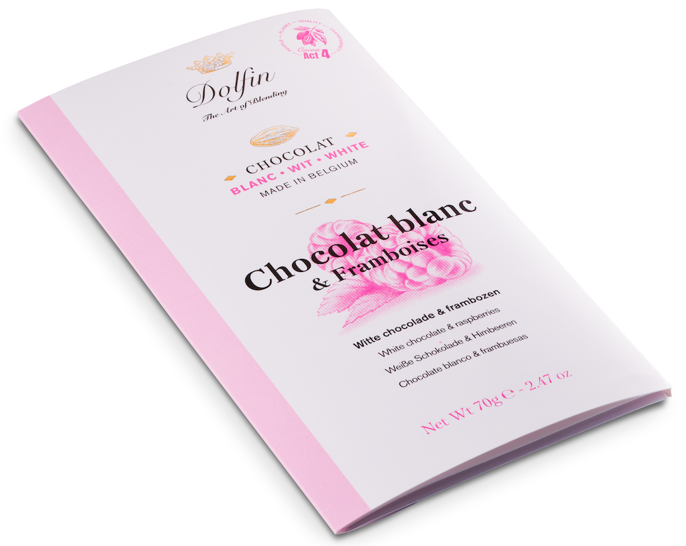 dolfin-collection-tablette-chocolat-blanc-framboises-31-cacao image 2