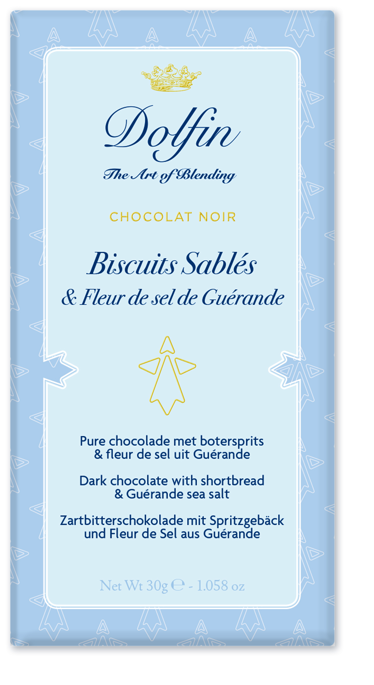 dolfin-sucr-sal-biscuits-sabl-s-tablette-chocolat-noir-sel-30g image 3