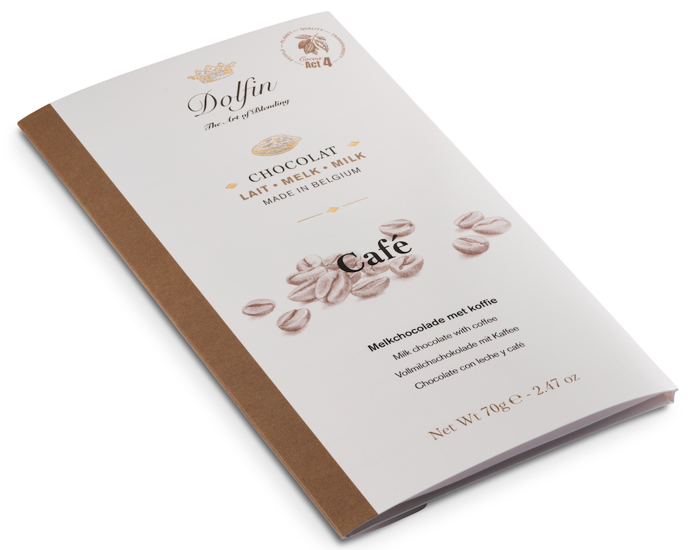 dolfin-caf-tablette-chocolat-lait-70g-caf-moulu-intense image 2