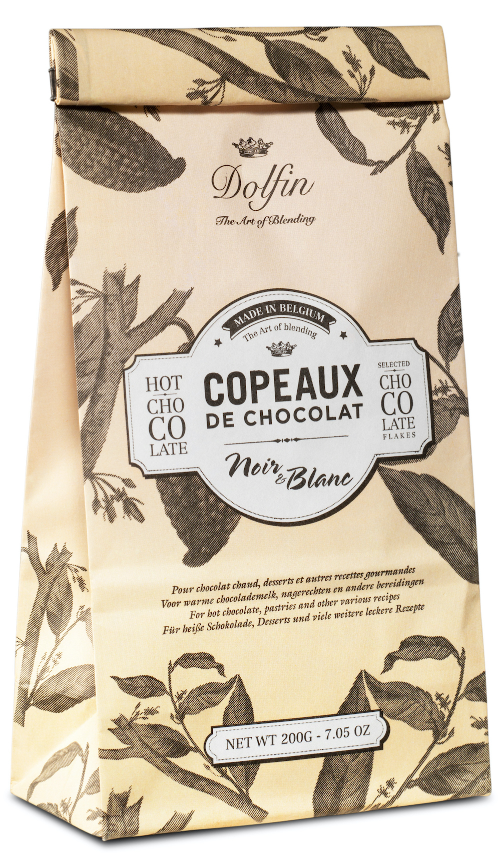 dolfin-copeaux-mix-noir-blanc-copeaux-chocolat-200g-vanille image 2