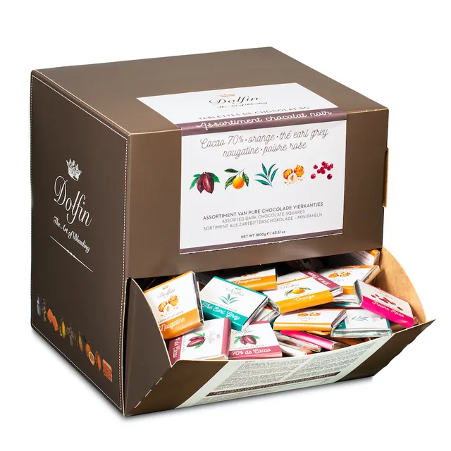 dolfin-mix-chocolat-noir-vrac-carr-chocolat-5-saveurs image 1