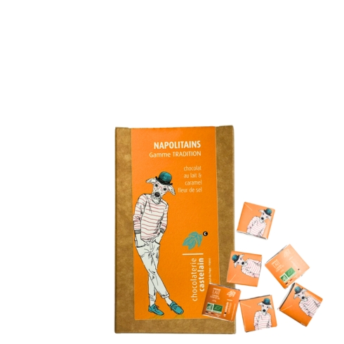 castelain-picorer-napolitain-lait-caramel-250g-bio image 1