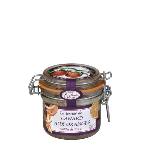 chocolaterie-castelain-terrine-de-canard-aux-oranges-corse-200g image 1