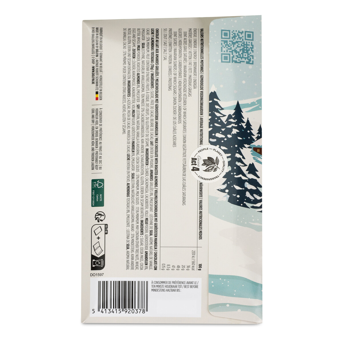 dolfin-collection-vintage-amandes-grill-es-tablette-chocolat-au-lait image 3