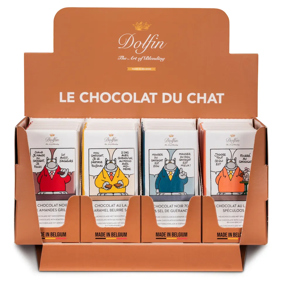 dolfin-le-chat-display-tablettes-70g-lot-4x15 image 1