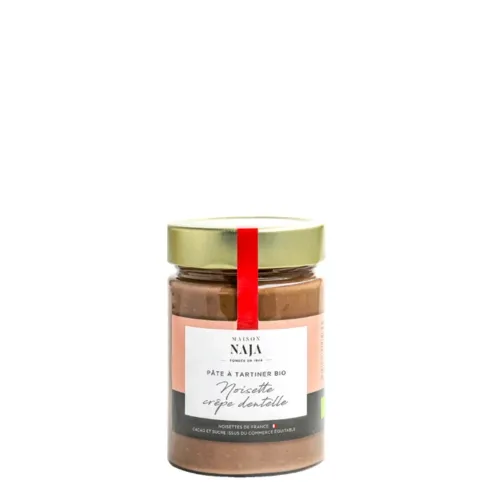 chocolaterie-castelain-la-cuisine-p-te-tartiner-noisette-dentelle-340g image 1