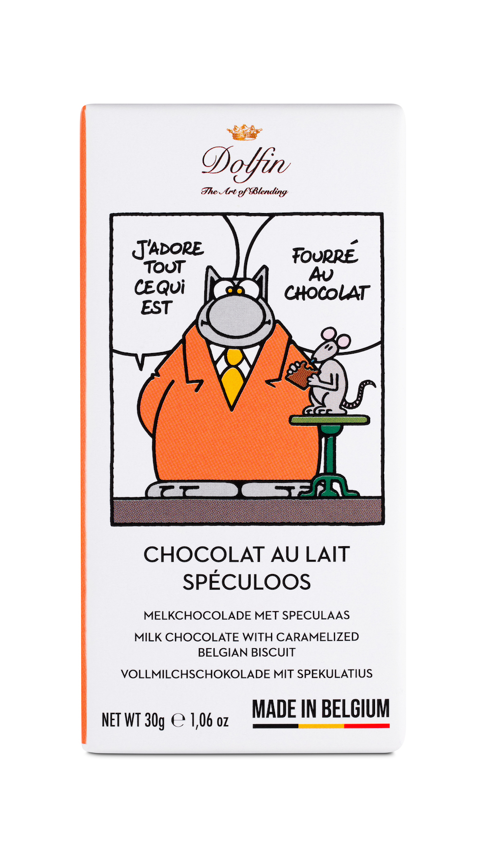 dolfin-le-chat-sp-culoos-tablette-chocolat-au-lait-30g image 1