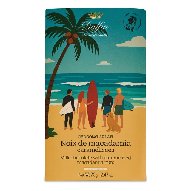 dolfin-vintage-macadamia-tablette-chocolat-au-lait-caramel image 1
