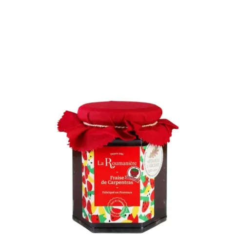 chocolaterie-castelain-confiture-fraise-de-carpentras-pot-325g image 1